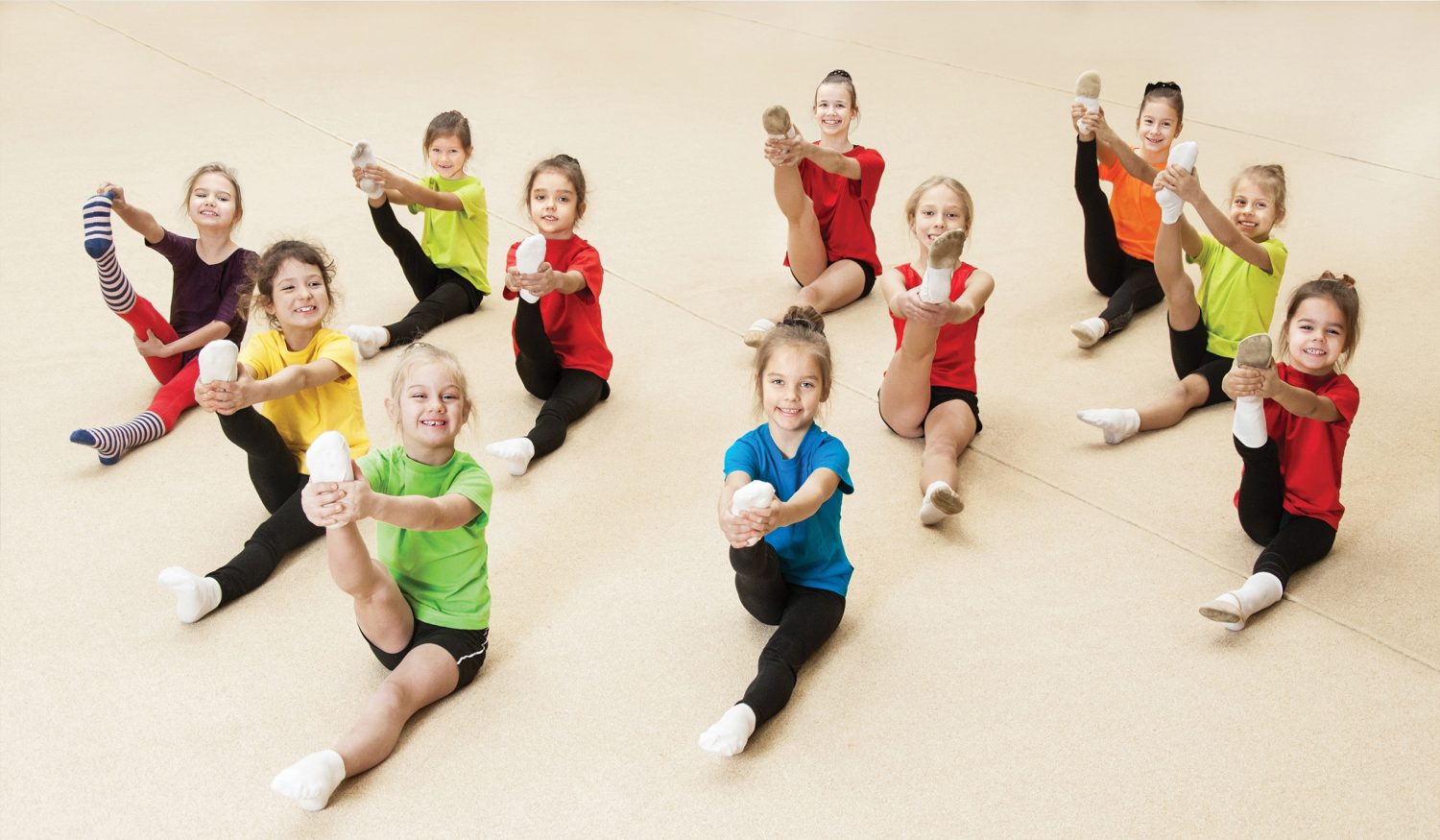 Тренировка по танцам для детей